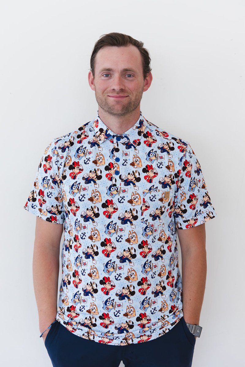 Stars at Sea Men's Polo Tee - scoots