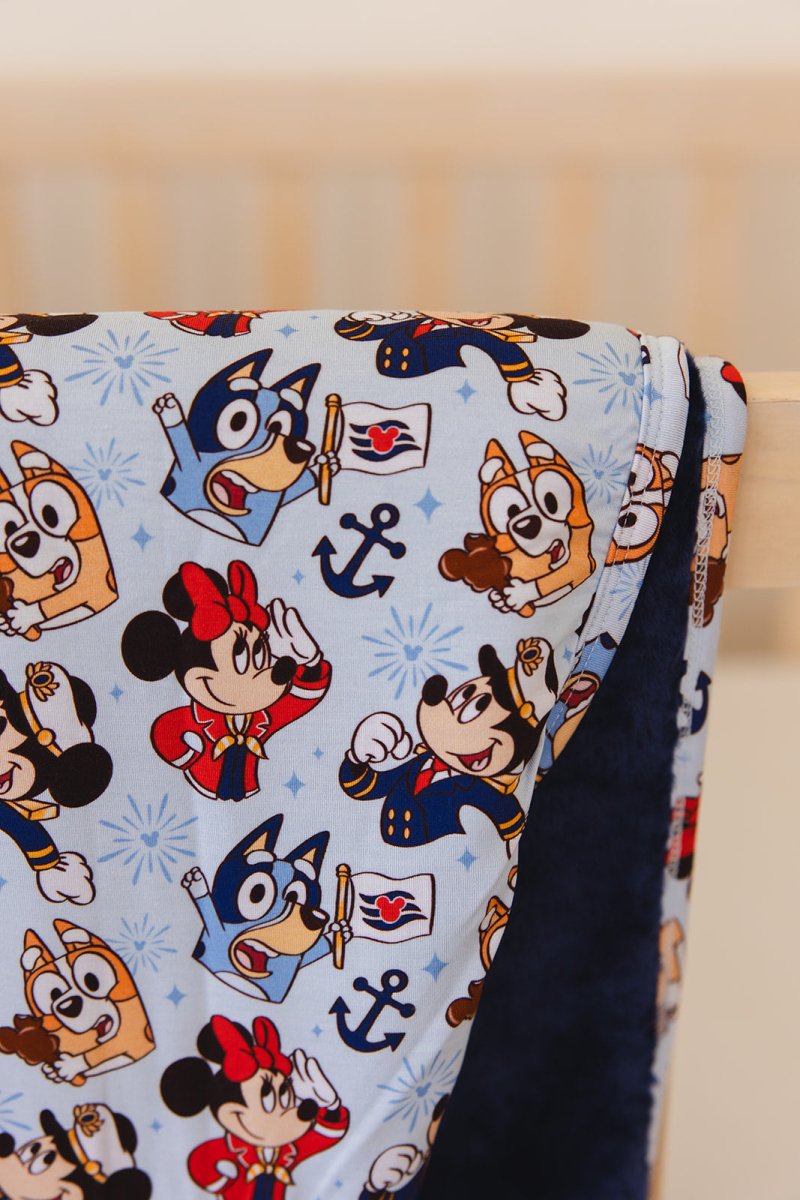 Stars at Sea Plush Blanket - scoots