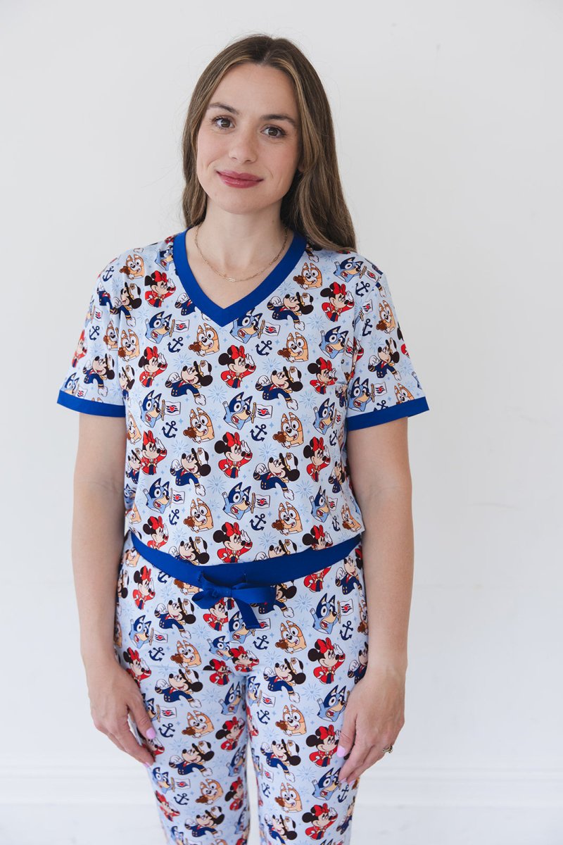 Stars at Sea Women's Pajama Top - scoots