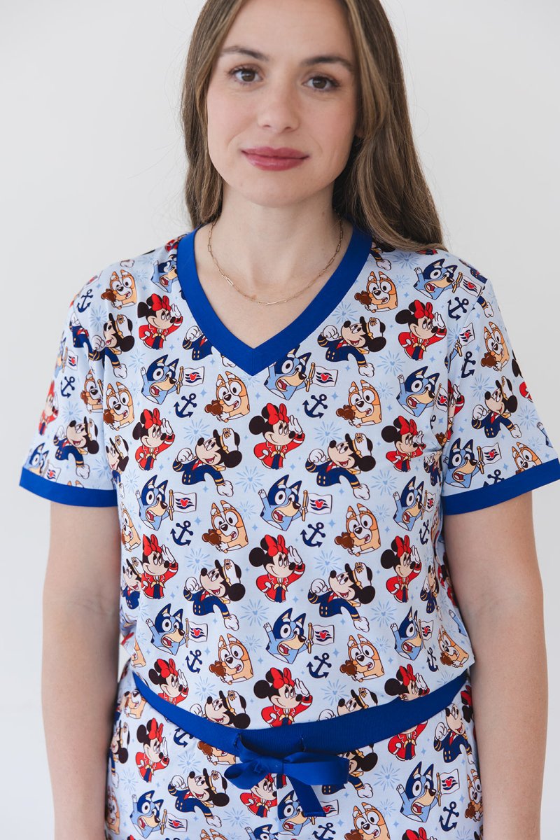 Stars at Sea Women's Pajama Top - scoots