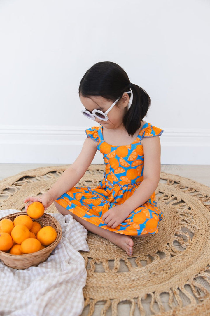 Summer Squeeze Flutter Dress & Shorts - scoots