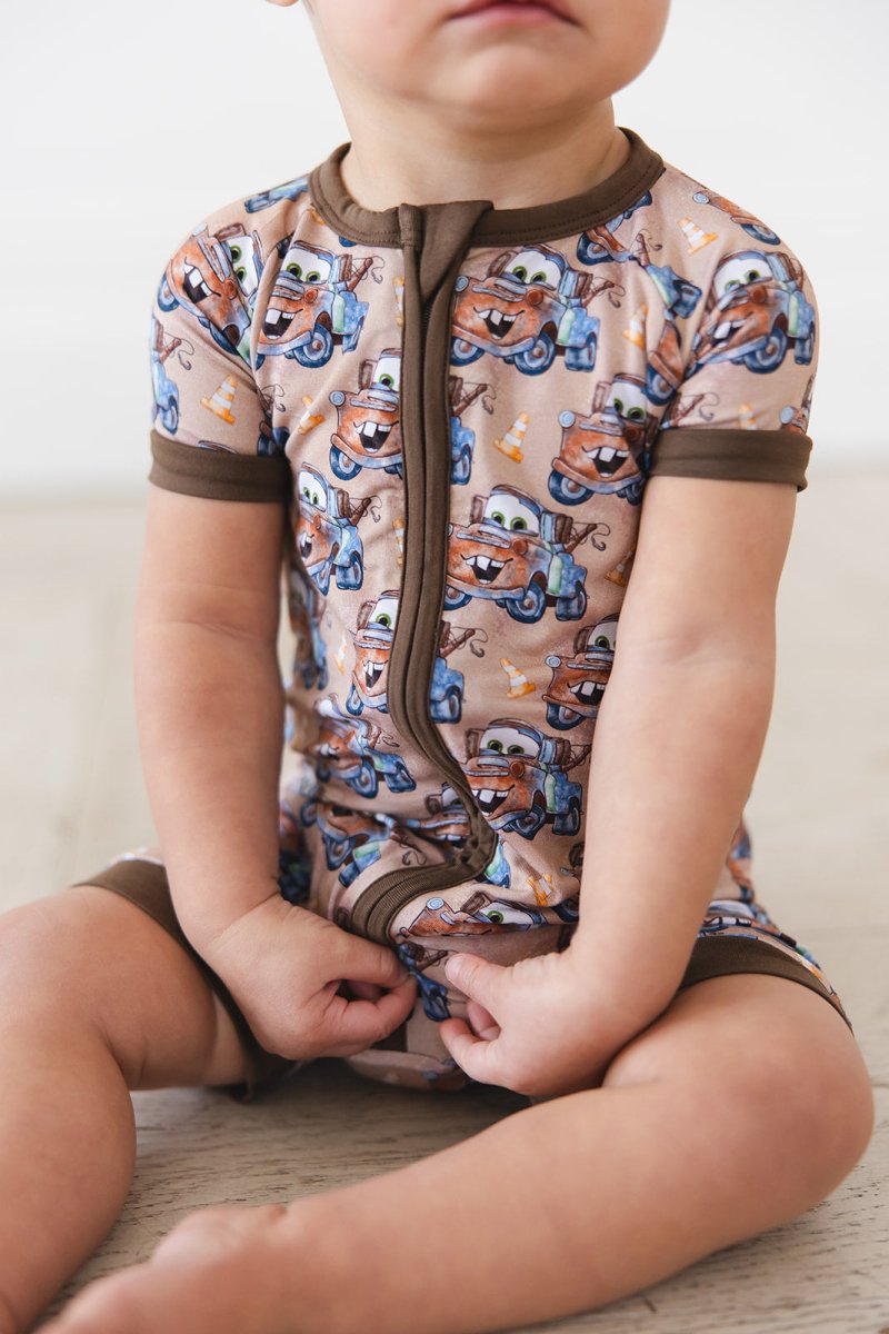 Tuh - Mater Short Romper - scoots