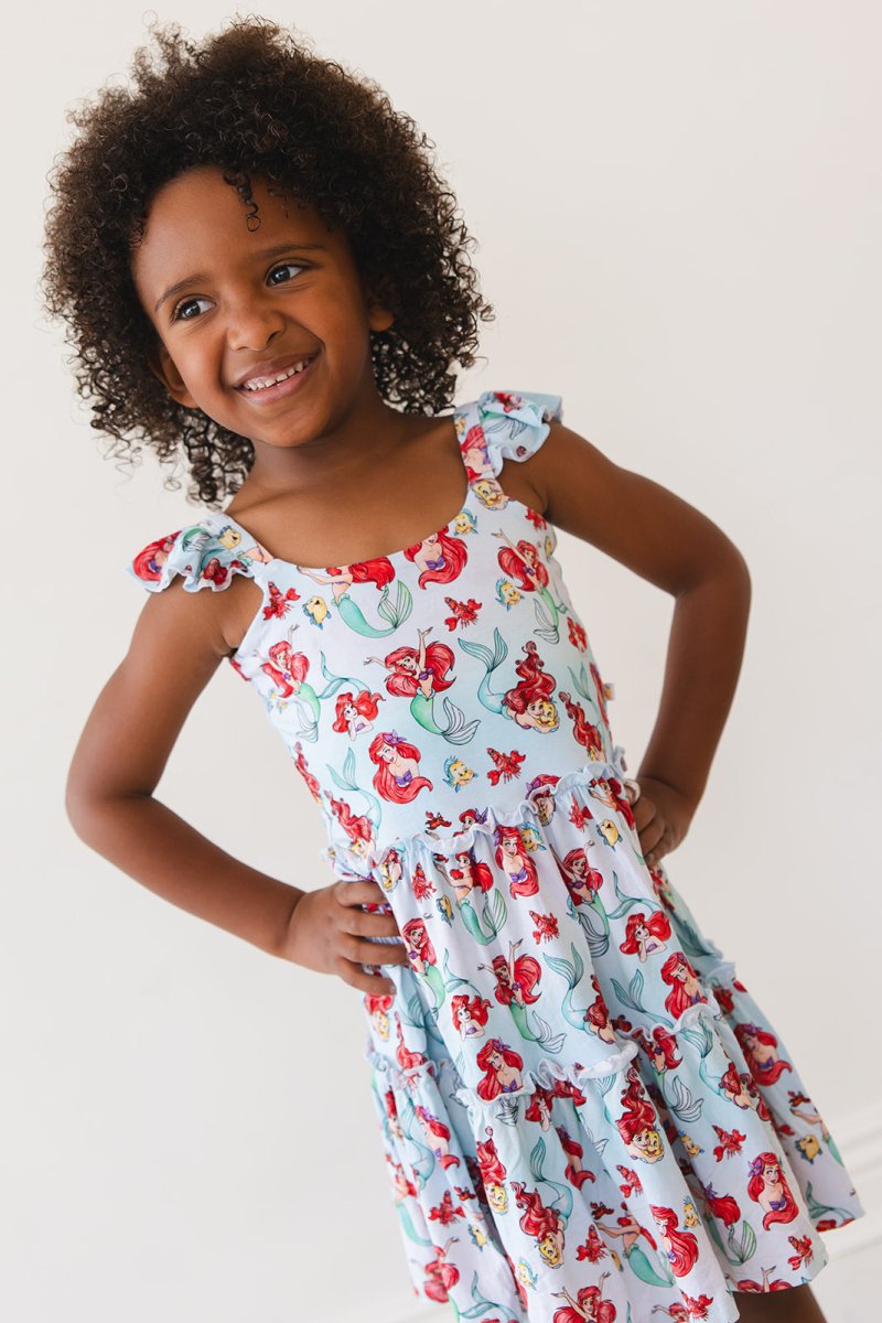 Under the Sea Flutter Dress & Shorts - scoots