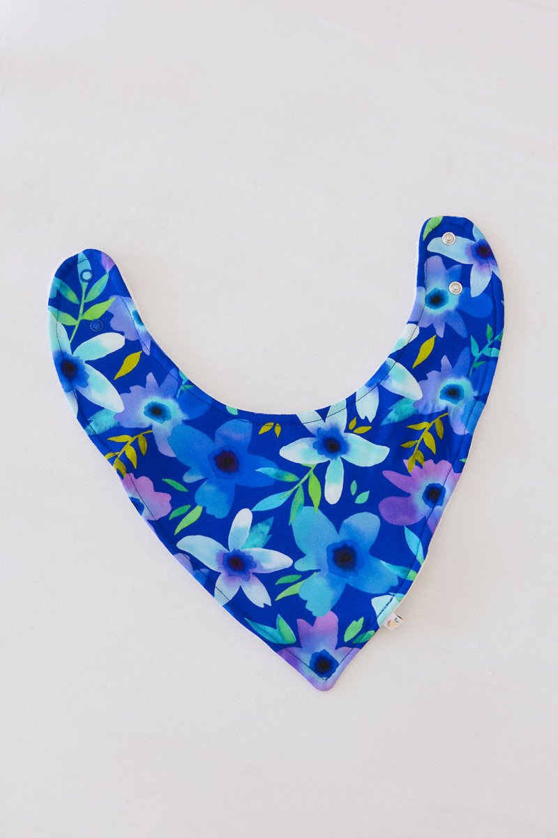 Violets Are Blue Bib - scoots