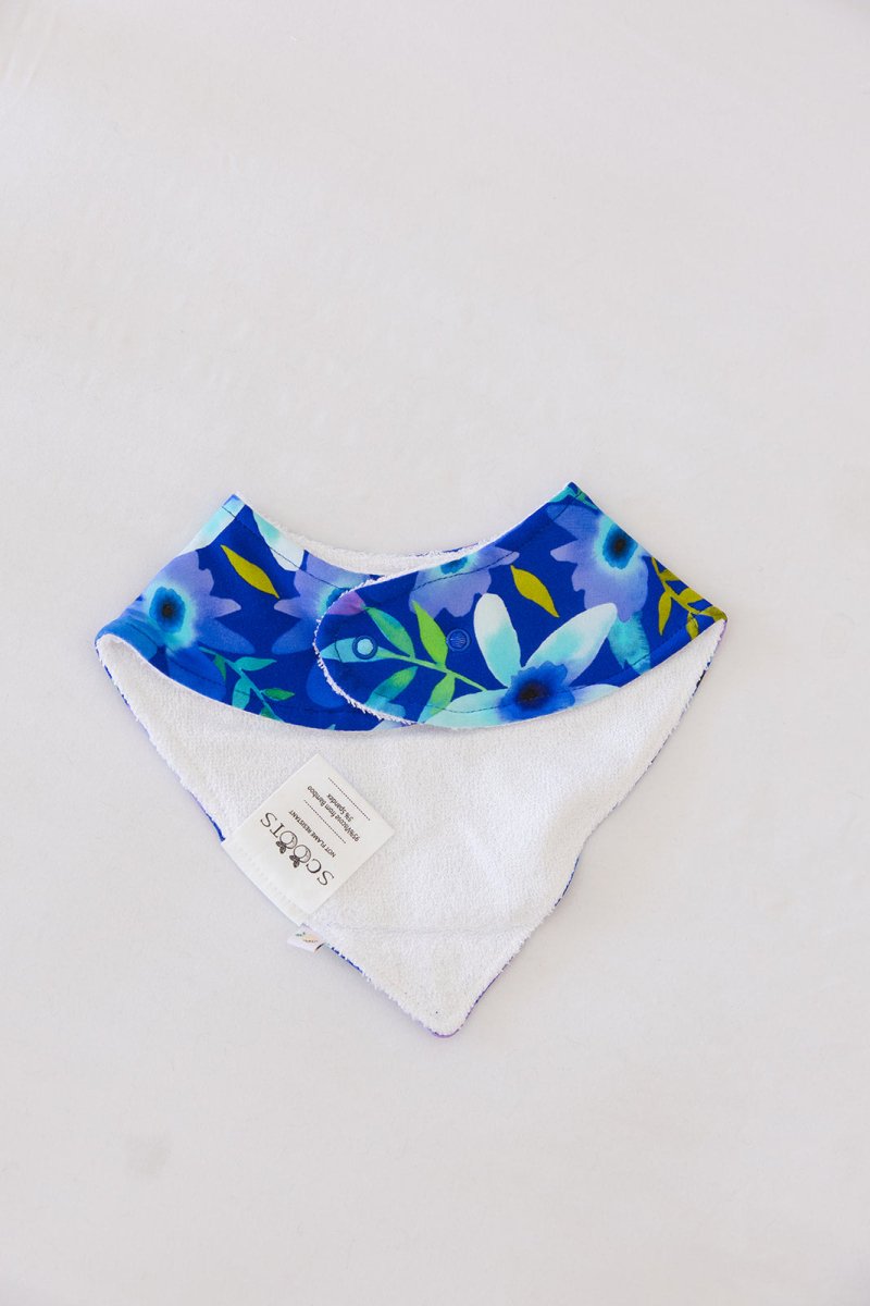Violets Are Blue Bib - scoots