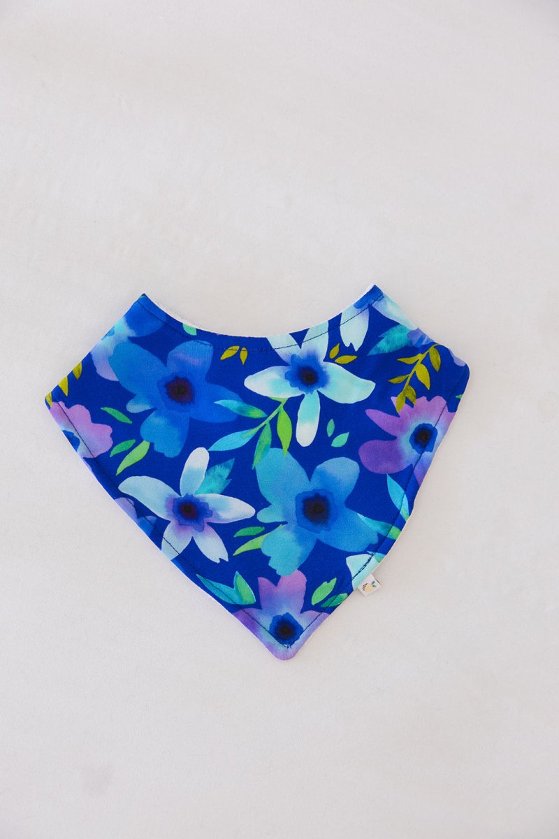 Violets Are Blue Bib - scoots