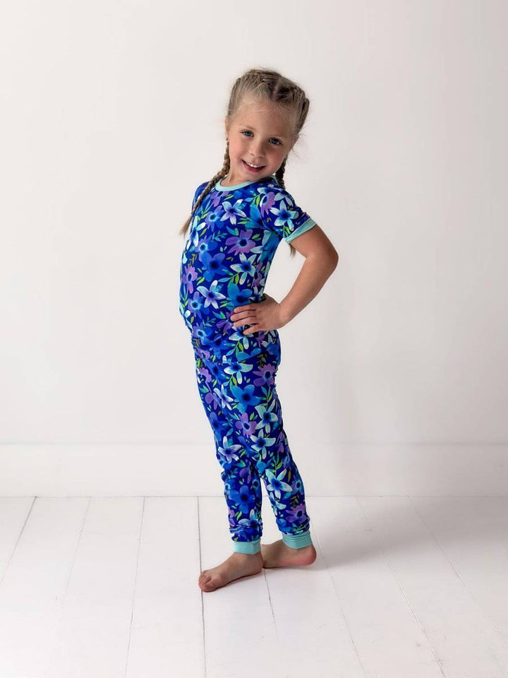Violets are Blue Jams (Short Sleeve, Long Pant) - scoots