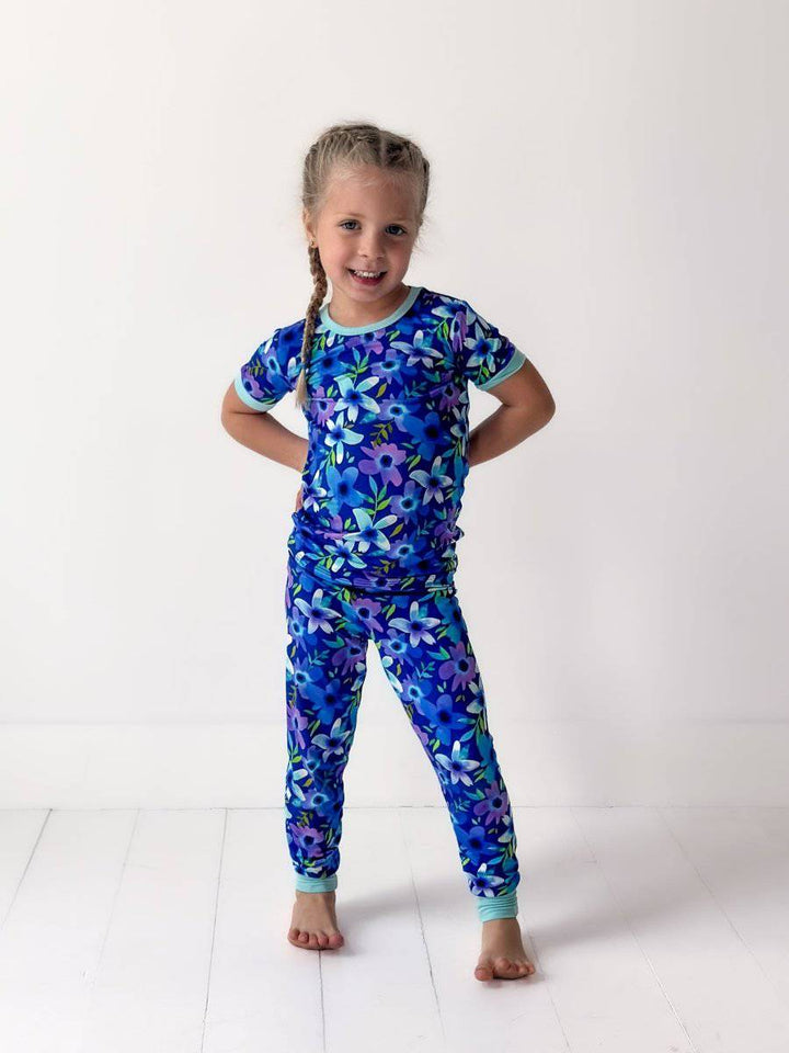 Violets are Blue Jams (Short Sleeve, Long Pant) - scoots