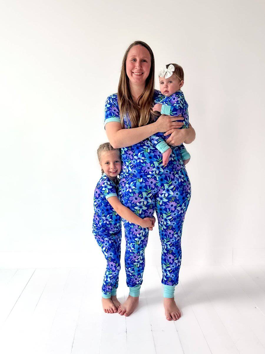 Violets are Blue Mama Jammies - scoots