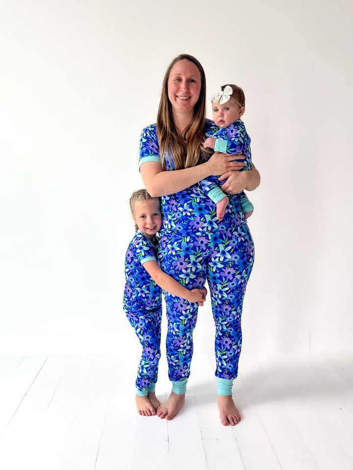 Violets are Blue Mama Jammies - scoots