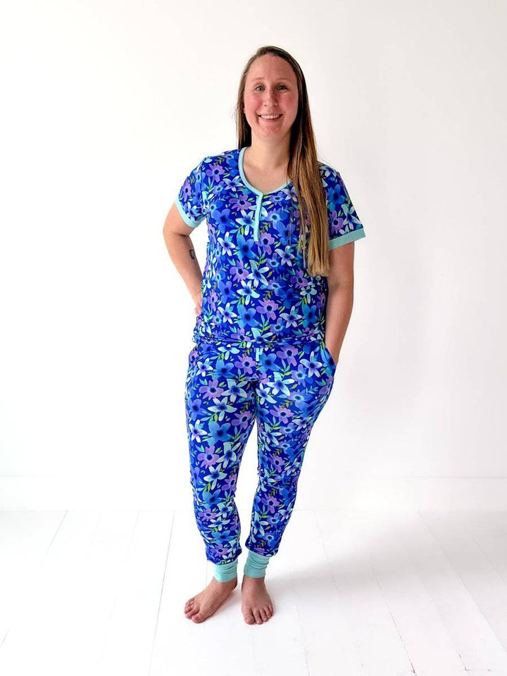 Violets are Blue Mama Jammies - scoots