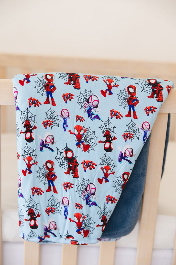 Webslingers Plush Blanket - scoots