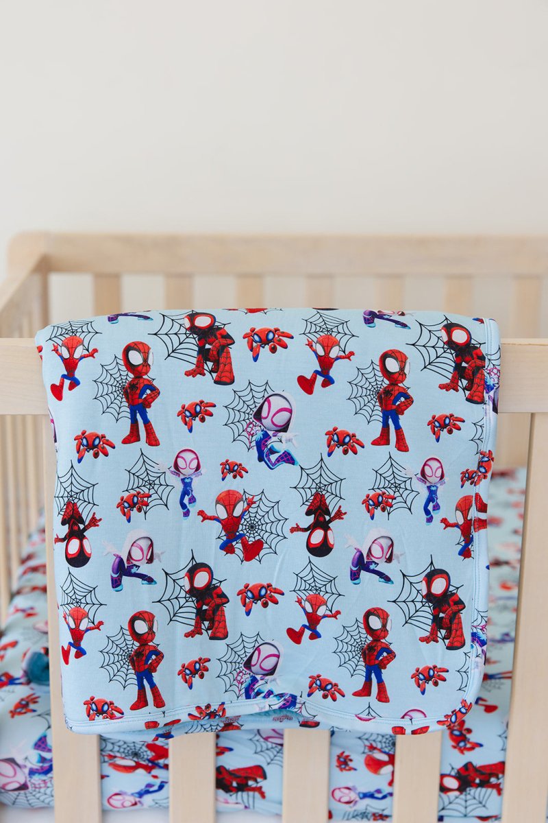 Webslingers Plush Blanket - scoots