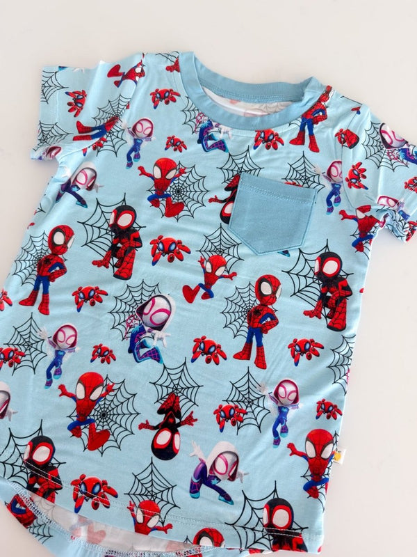 Webslingers Pocket Tee - scoots