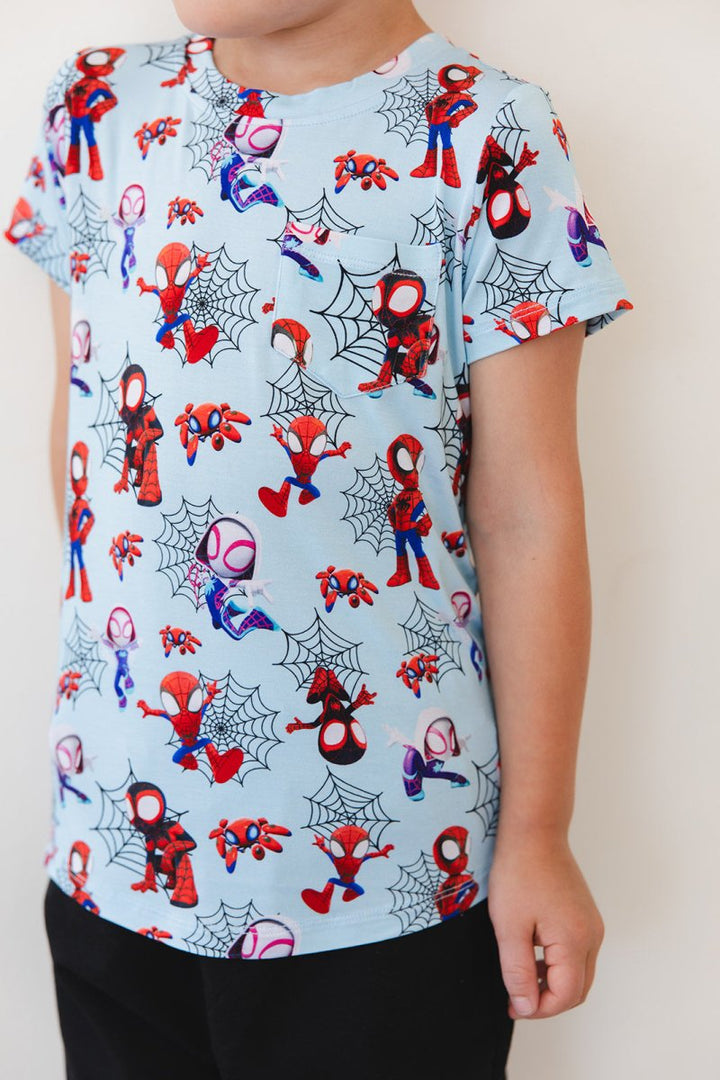 Webslingers Pocket Tee - scoots