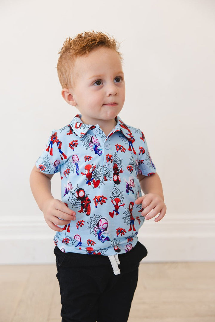 Webslingers Polo Tee - scoots