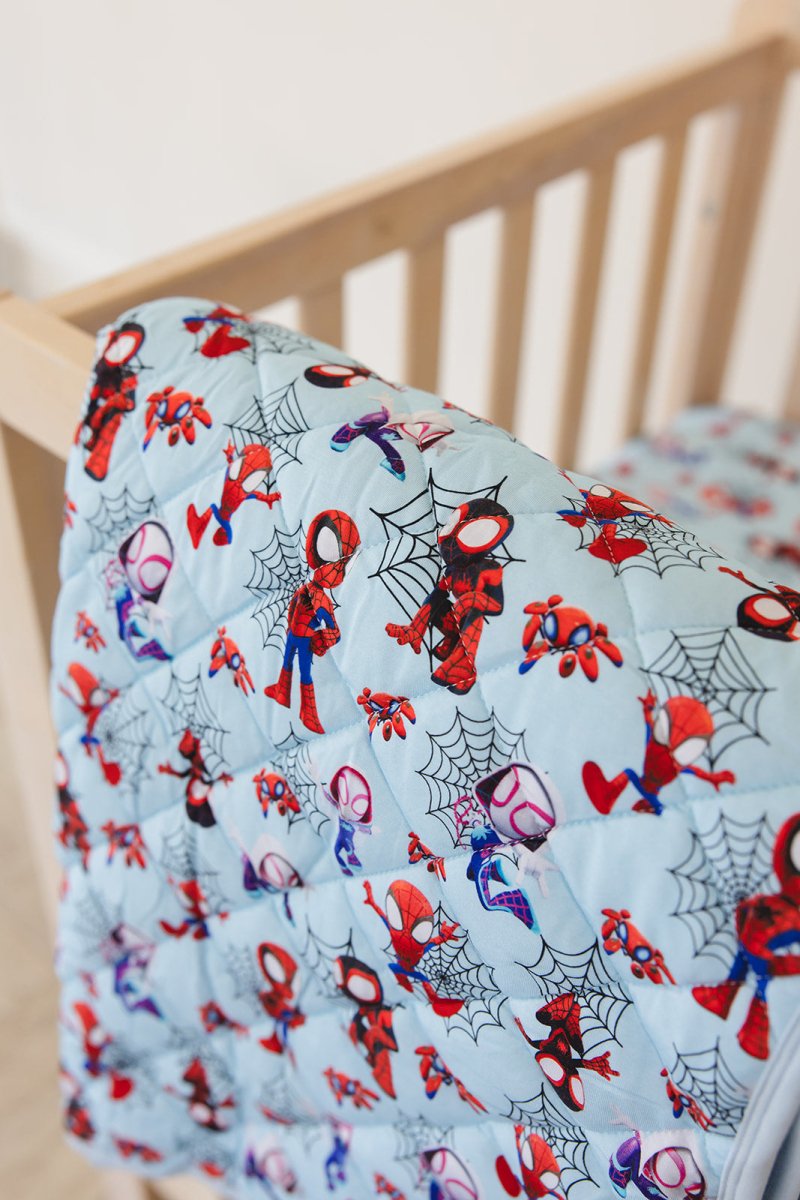 Webslingers Quilted Blanket - scoots