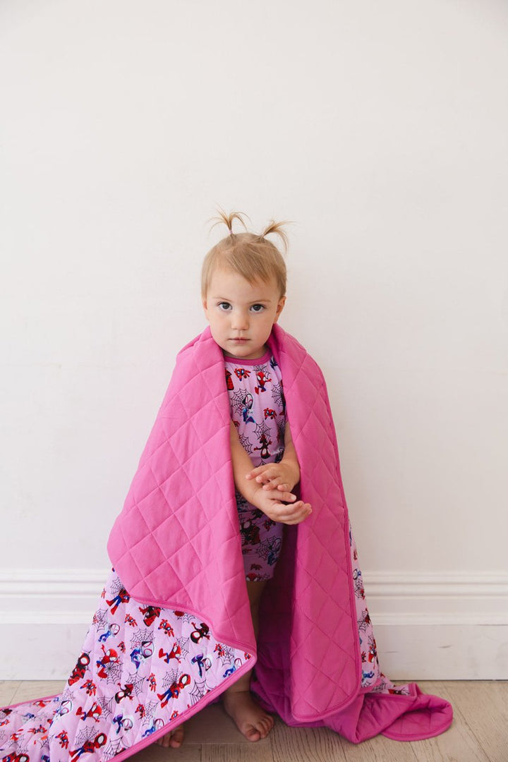 Webslingers Quilted Blanket - scoots