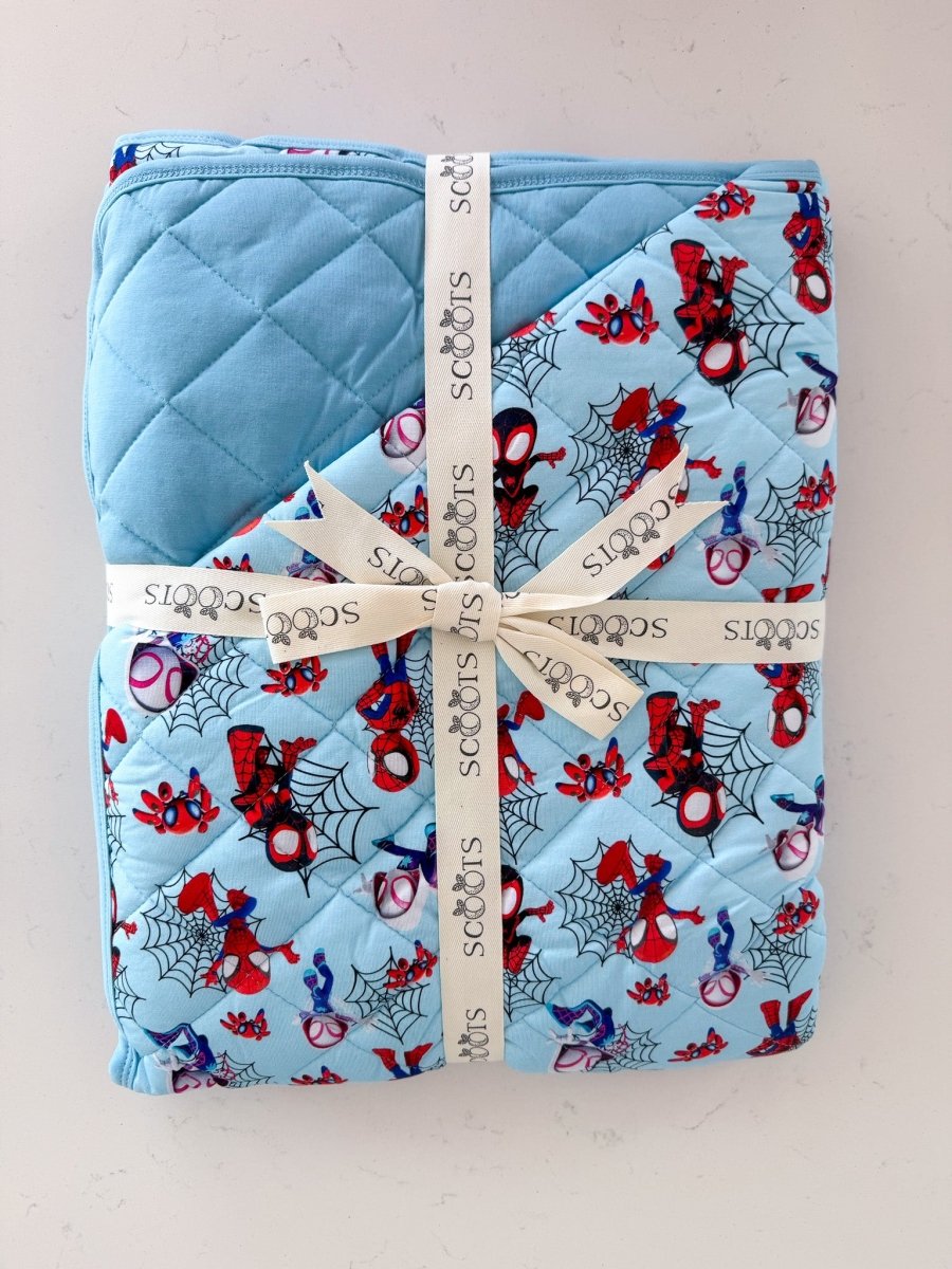 Webslingers Quilted Blanket - scoots