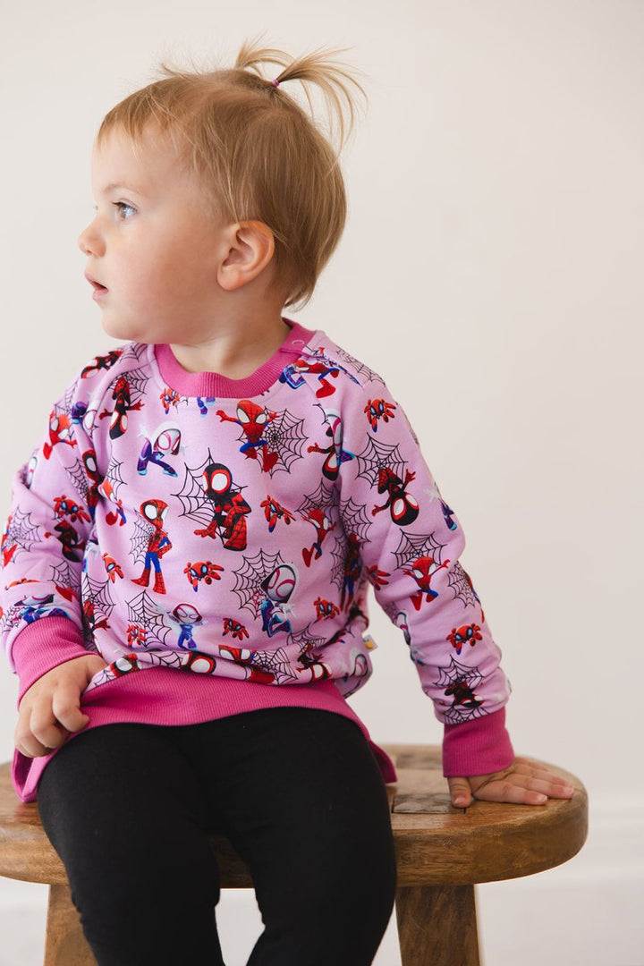 Webslingers Terry Sweater - scoots