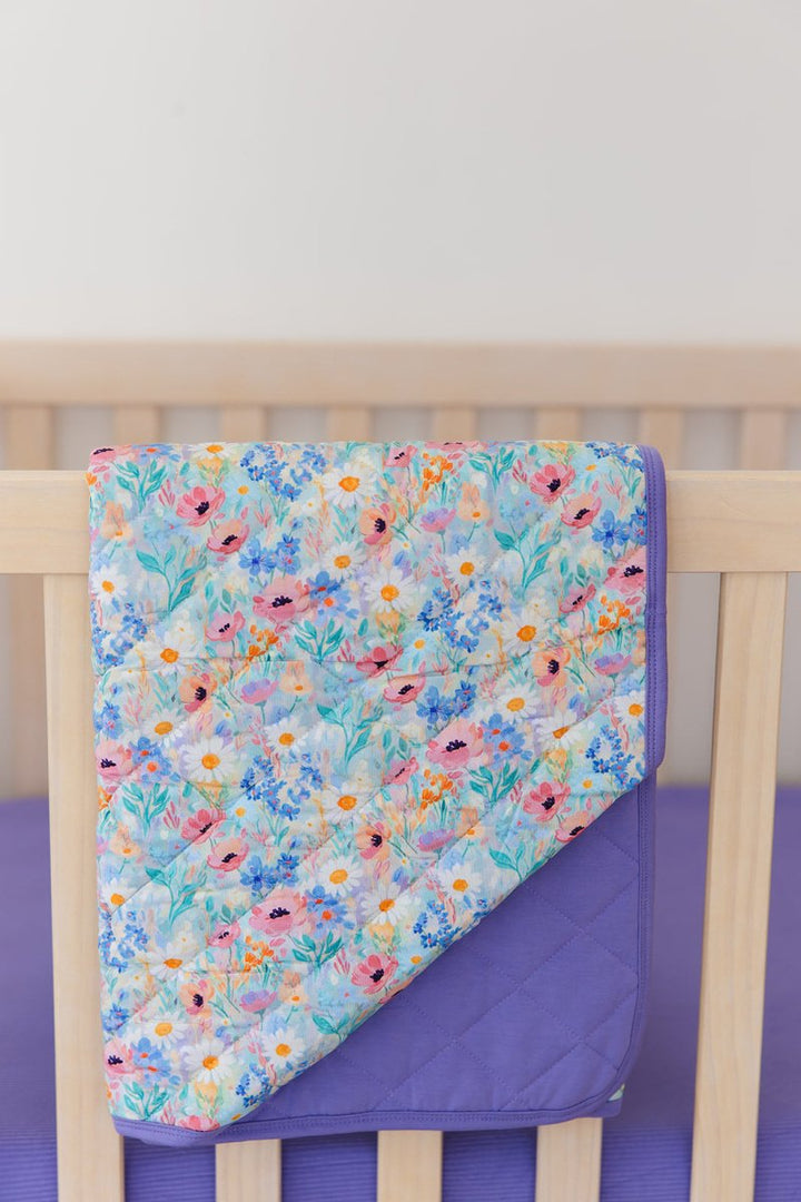 Wildflower Quilted Blanket - scoots