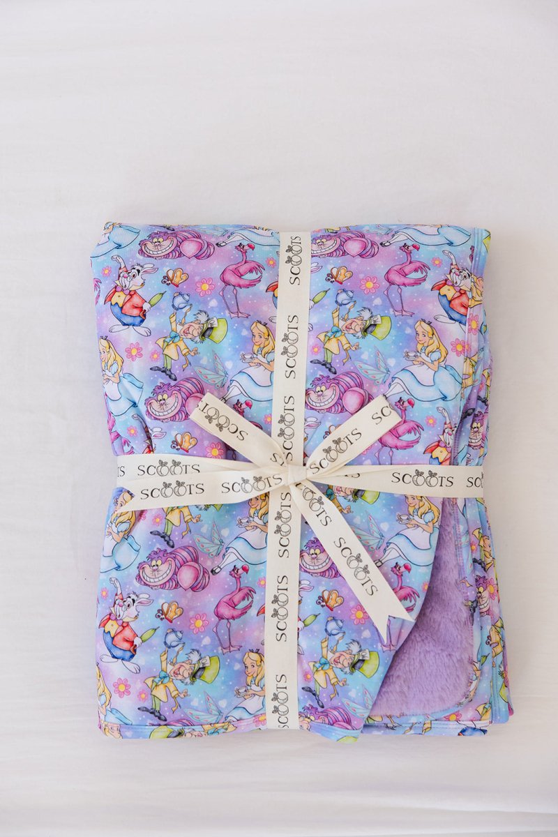 Wonderland Plush Blanket - scoots