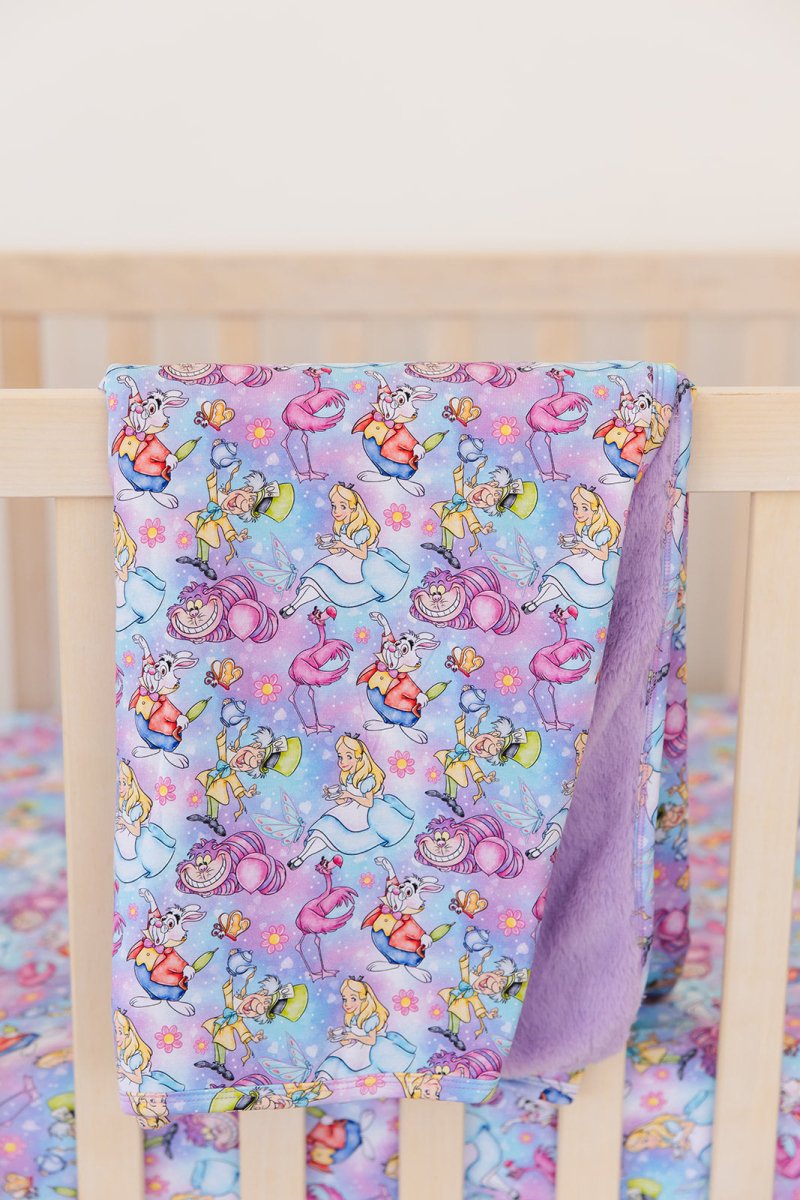 Wonderland Plush Blanket - scoots