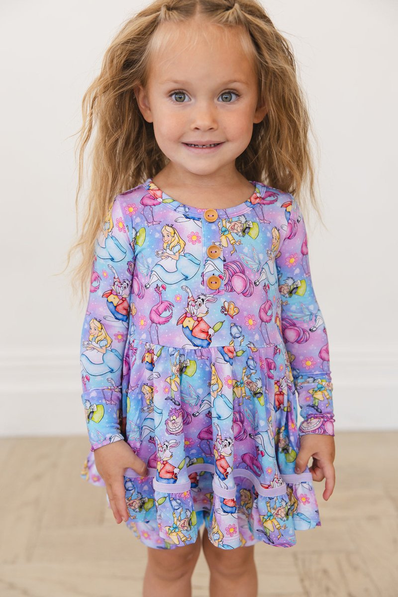Wonderland Twirl Dress - scoots