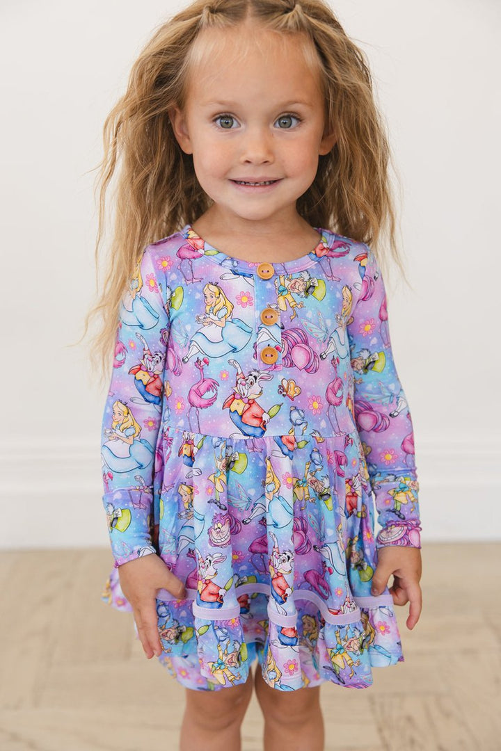 Wonderland Twirl Dress - scoots