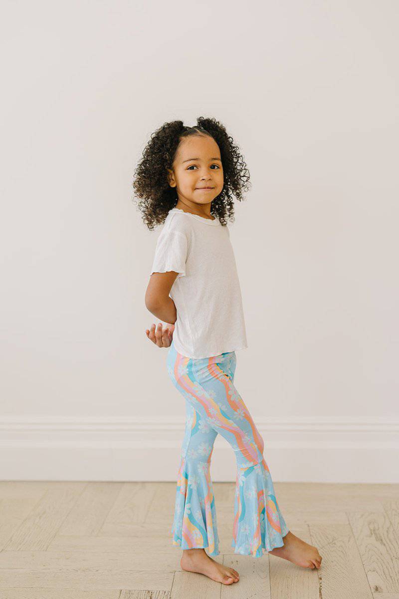 Boho Bloom Flare Leggings - scoots