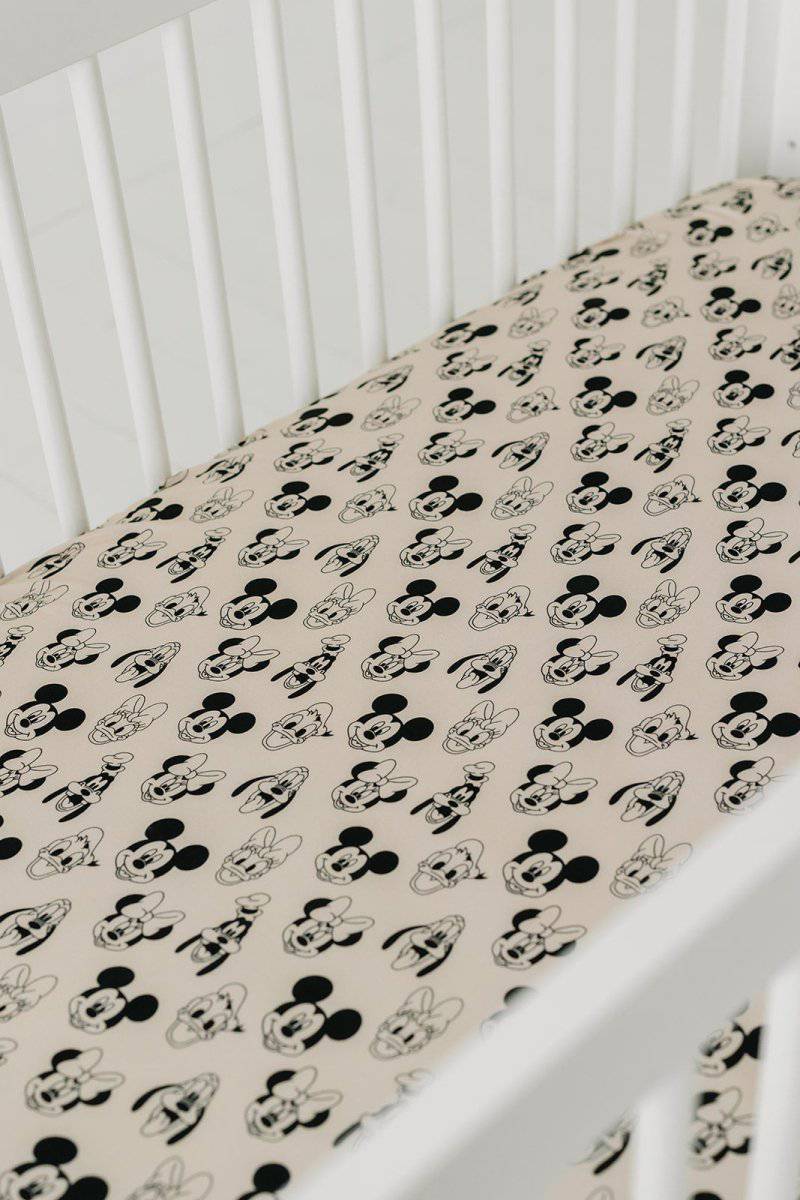 Mouse Mates Crib Sheet - scoots